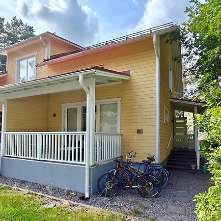 The Other Side Of The Clt Semi-detached House, With A Separate Lejlighed Lahti